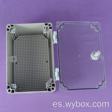 Caja electrónica Plasitc caja de conexiones impermeable caja impermeable para exteriores caja pcb PWE535PW con tamaño 300 * 200 * 160 mm